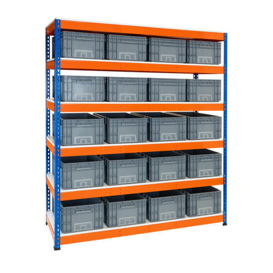 Euroboksreol 20 50 L m holder