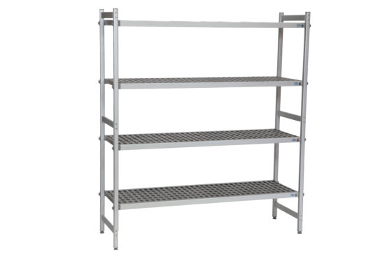 Aluminiumsreol For Hygienisk Lagring 1 Seksjon